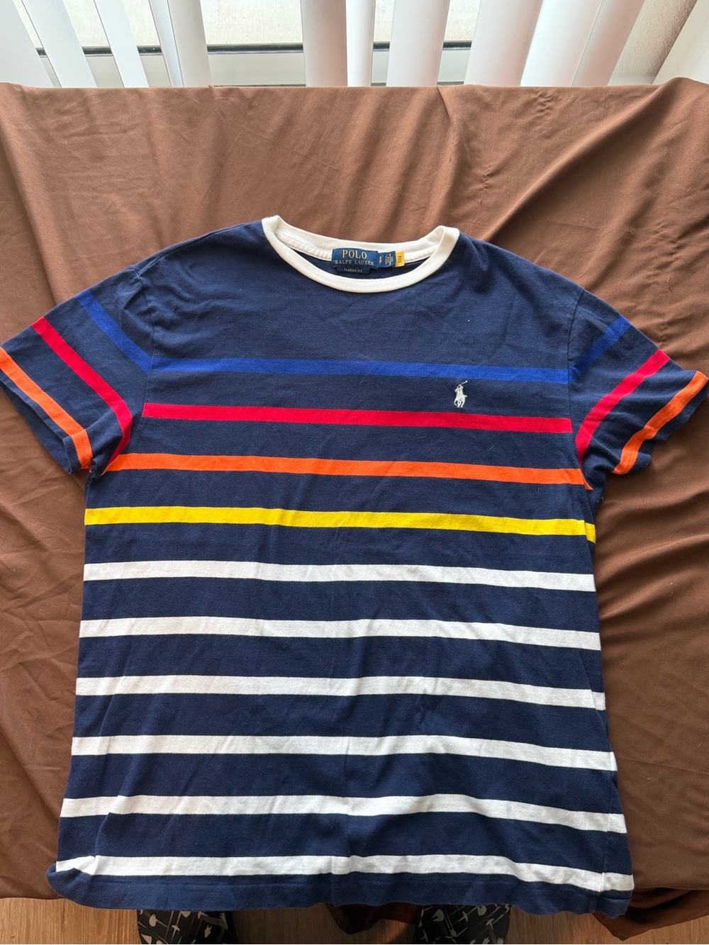 Polo Ralph Lauren Retro Striped Ringer Tee